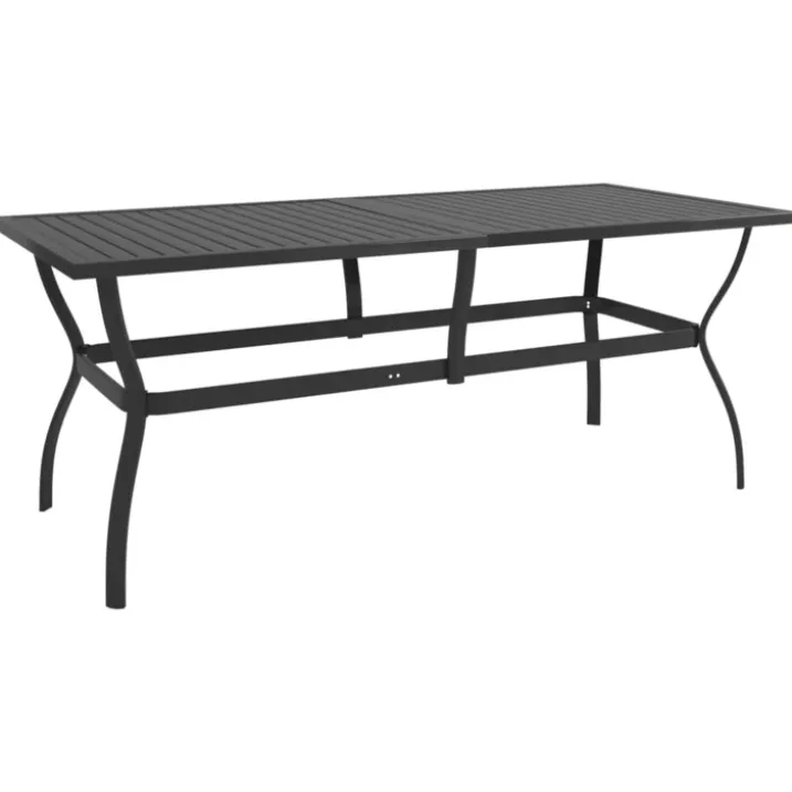 Table de jardin à lattes