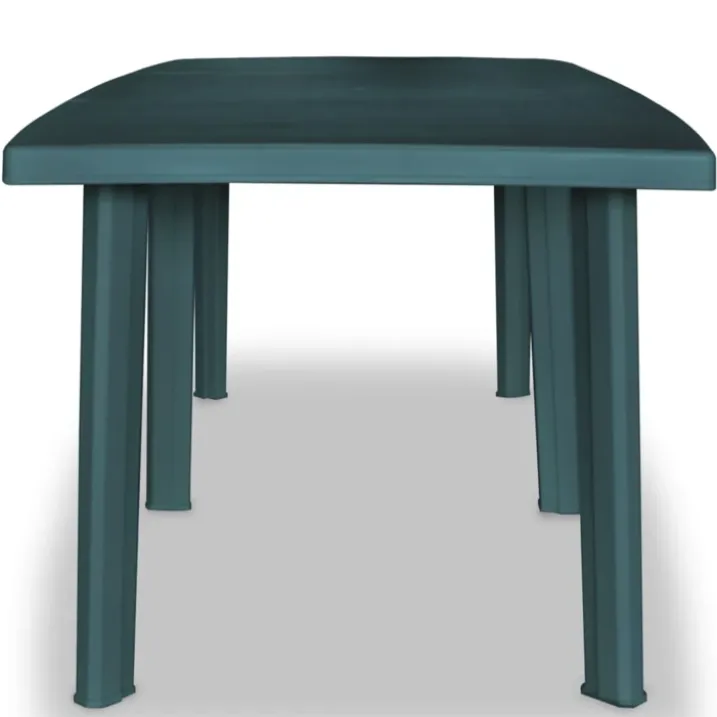 Table de jardin rectangulaire en pvc