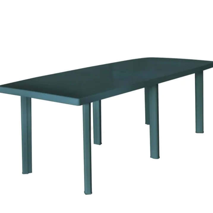 Table de jardin rectangulaire en pvc