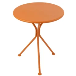 Table de jardin ronde en métal