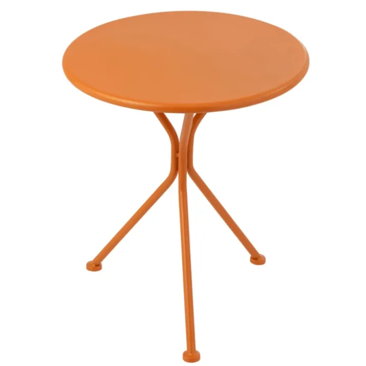 Table de jardin ronde en métal
