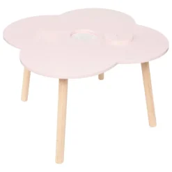 Table enfant en forme de fleur