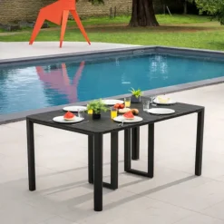 Table extensible aluminium 2/14 personnes