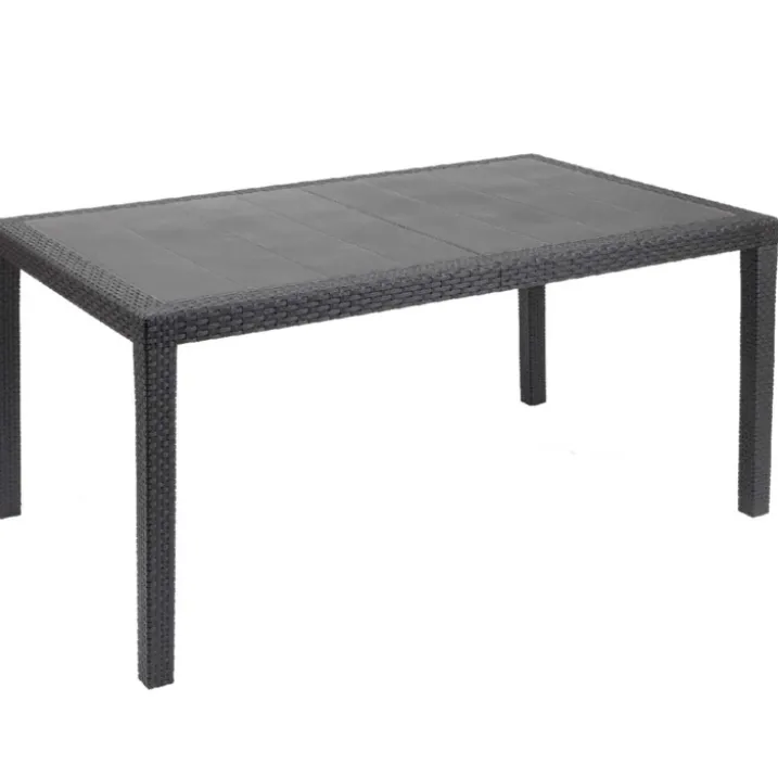 Table à manger extérieure Prince effet rotin
