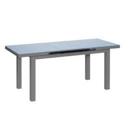 Table rectangulaire et extensible pour 6/8 personnes