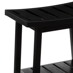 Tabouret de rangement en bambou