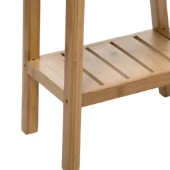 Tabouret de rangement en bambou