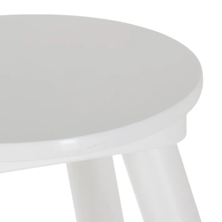 Tabouret enfant blanc