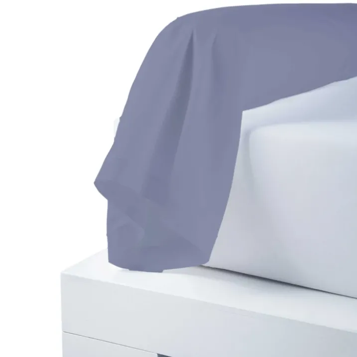 Taie de traversin percale de coton piquée unie
