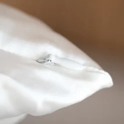 Taie d’oreiller en soie anti frisotti et anti-âge