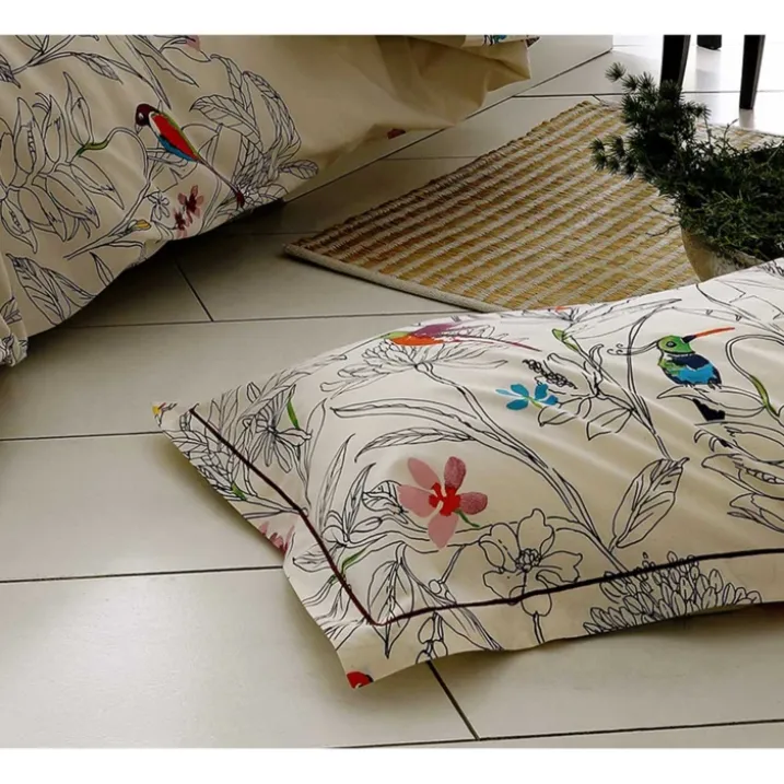 Taie d'oreiller faune et flore