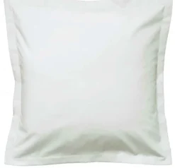 Taie d'oreiller 100% Lin volant plat