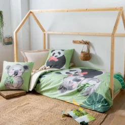 Taie d'oreiller panda