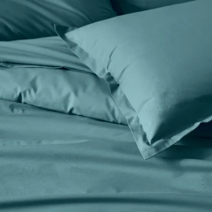 Taie d’oreiller percale de coton made in France