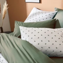 taie d oreiller percale géométrique