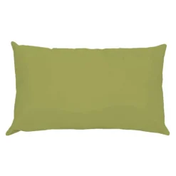 Taie D'oreiller Rectangle Unie en Coton