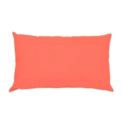 Taie D'oreiller Rectangle Unie en Coton