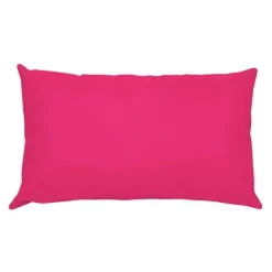 Taie D'oreiller Rectangle Unie en Coton