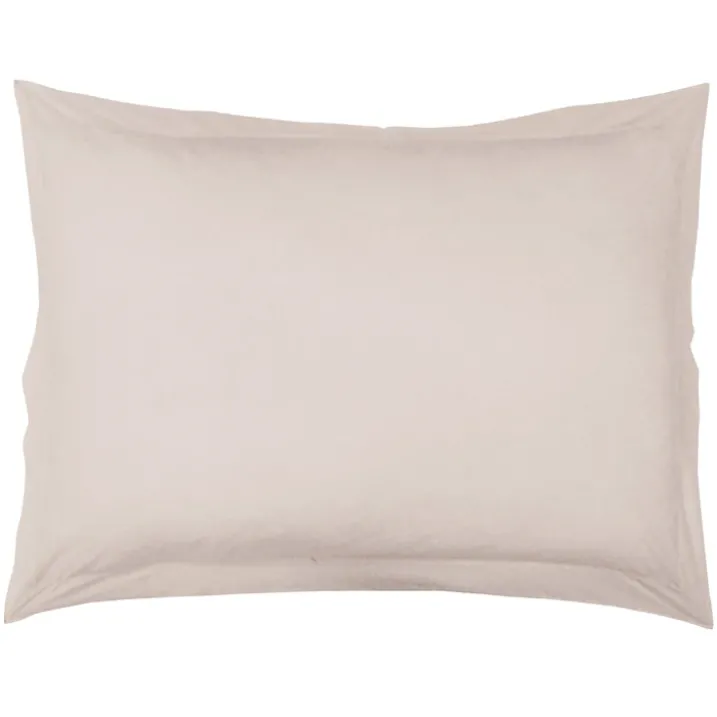 Taie d'Oreiller Unie en 100 % Coton