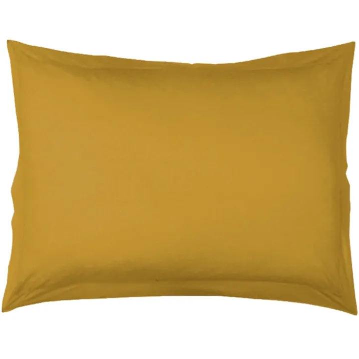 Taie d'Oreiller Unie en 100 % Coton