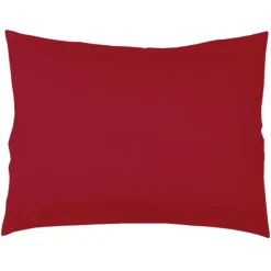 Taie d'Oreiller Unie en 100 % Coton