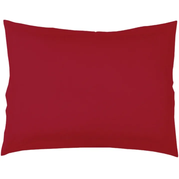 Taie d'Oreiller Unie en 100 % Coton