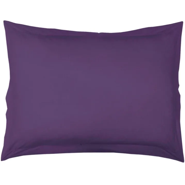 Taie d'Oreiller Unie en 100 % Coton