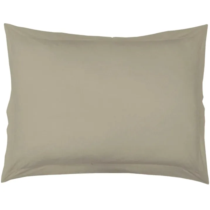 Taie d'Oreiller Unie en 100 % Coton