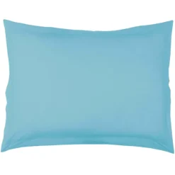 Taie d'Oreiller Unie en 100 % Coton