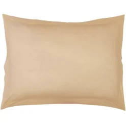 Taie d'Oreiller Unie en 100 % Coton