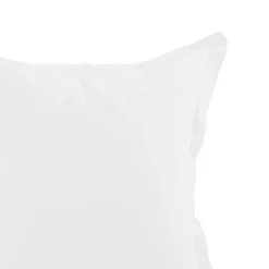 Taie d'oreiller unie en coton