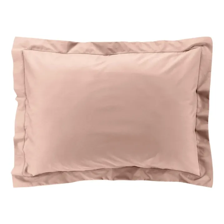Taie d'oreiller volant plat 100% percale de coton ORIGINE