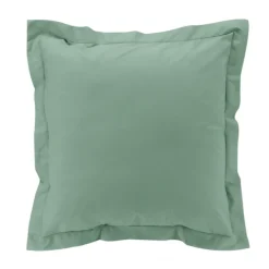 Taie d'oreiller volant plat 100% percale de coton ORIGINE