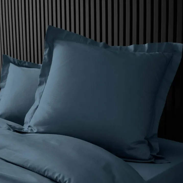 Taie d'oreiller volant plat 100% percale de coton ORIGINE