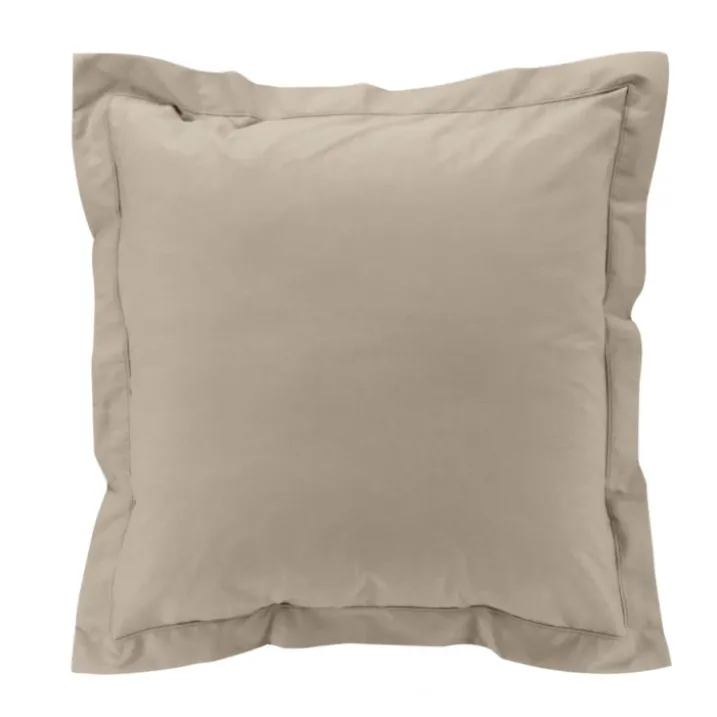 Taie d'oreiller volant plat 100% percale de coton ORIGINE