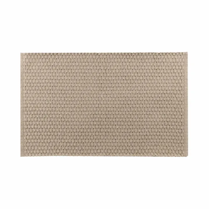 Tapis déco en coton tissé
