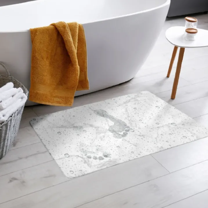 Tapis de Bain Aqua Effet Gouttes d'eau