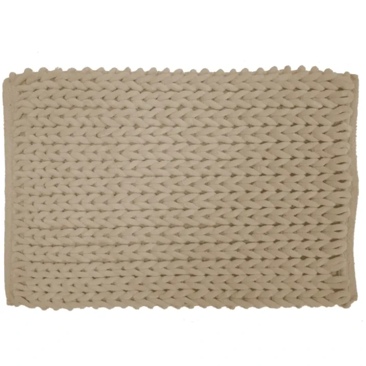 Tapis de bain en chenille douce antidérapant