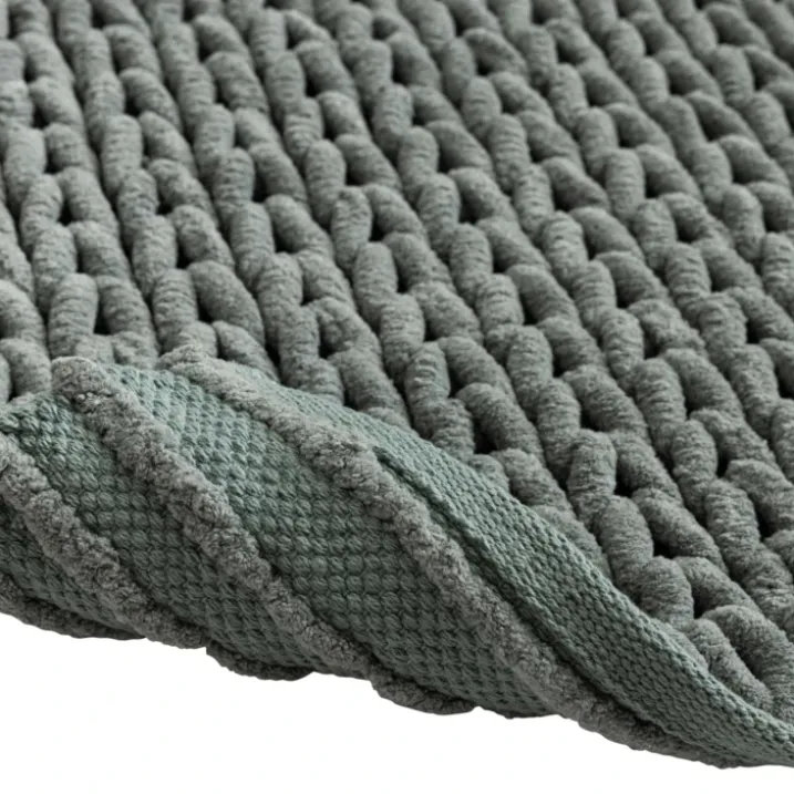 Tapis de bain en chenille douce antidérapant