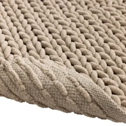 Tapis de bain en chenille douce antidérapant