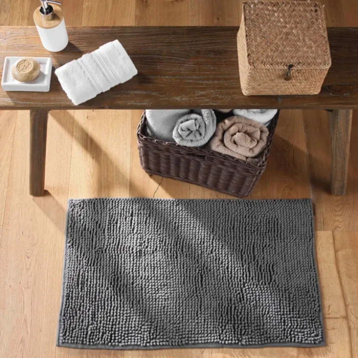 Tapis de bain en microfibre absorbante à picots