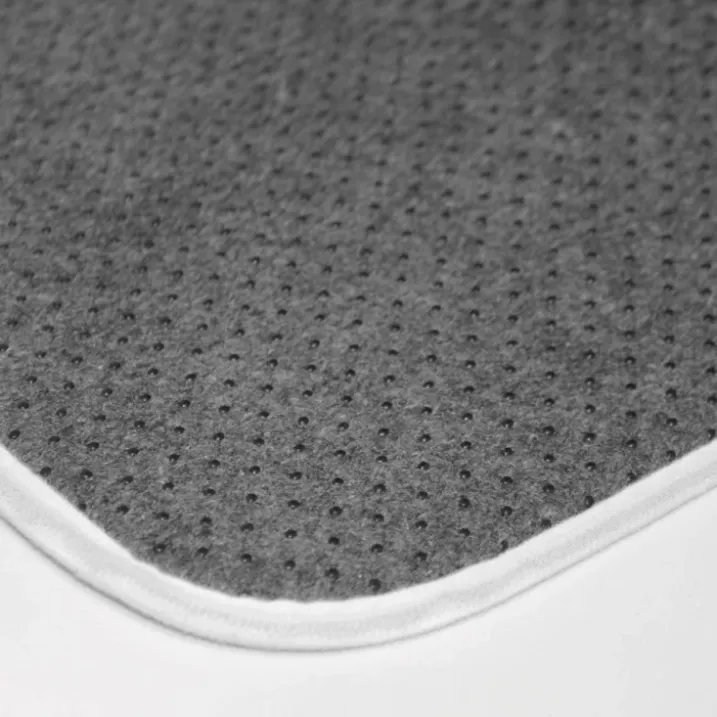 Tapis de bain imprimé feuilles