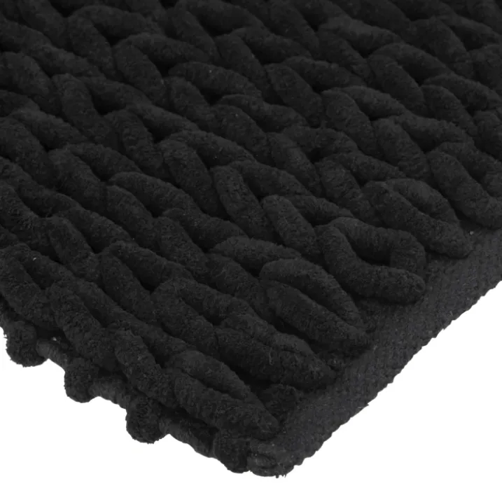 Tapis de bain tressé épais