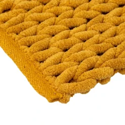 Tapis de bain tressé épais