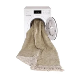 Tapis de couloir lavable et réversible sauge duo
