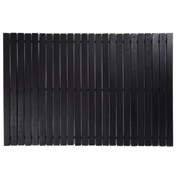 Tapis de douche caillebotis en bambou