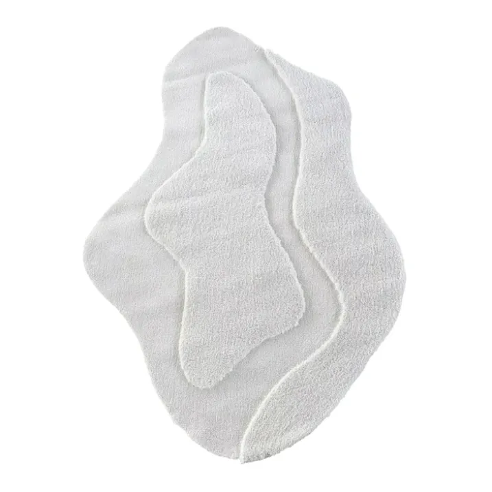 Tapis de salon forme organique