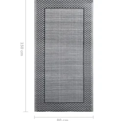 Tapis d’extérieur motif jacquard