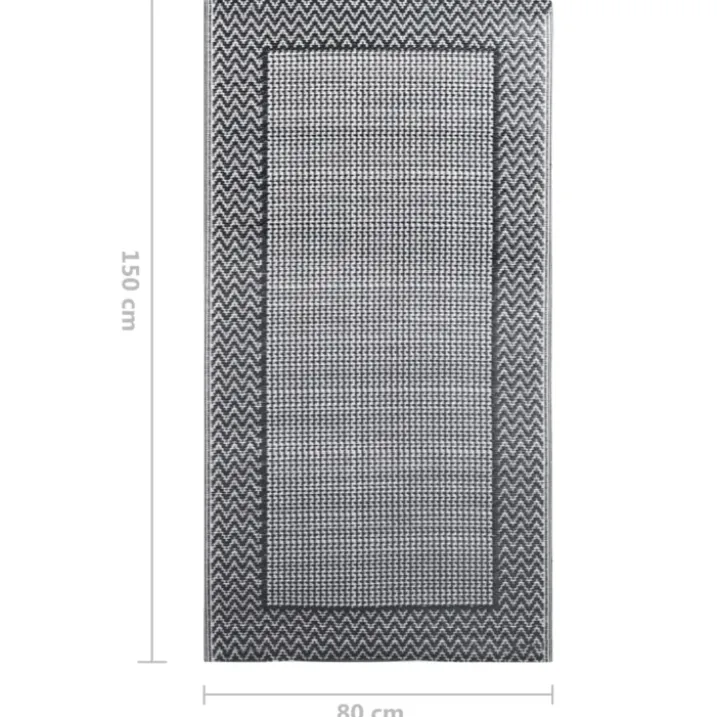 Tapis d’extérieur motif jacquard