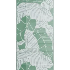 Tapis d’extérieur réversible motif feuillage
